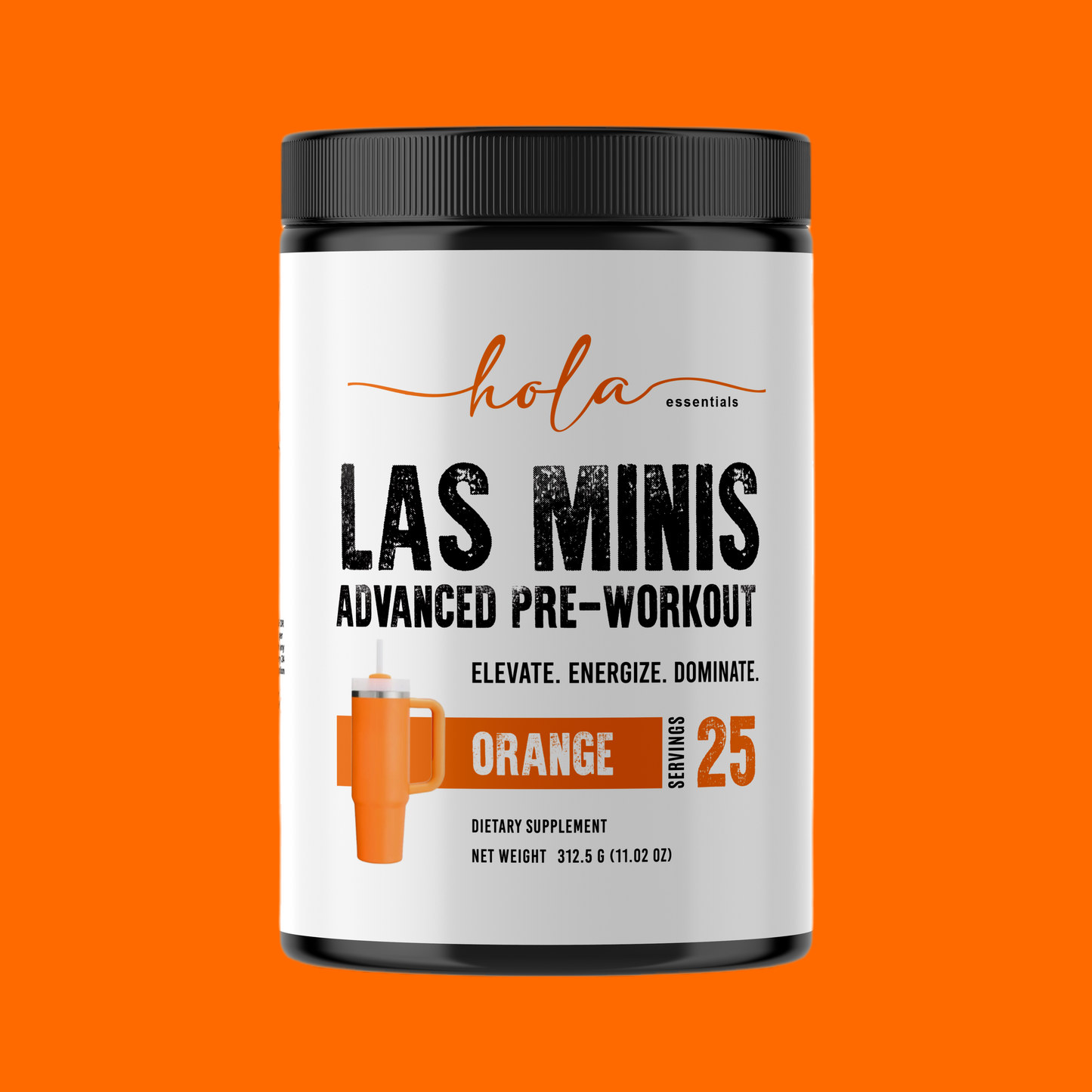 LAS MINIS PRE-WORKOUT ORANGE FLAVOR